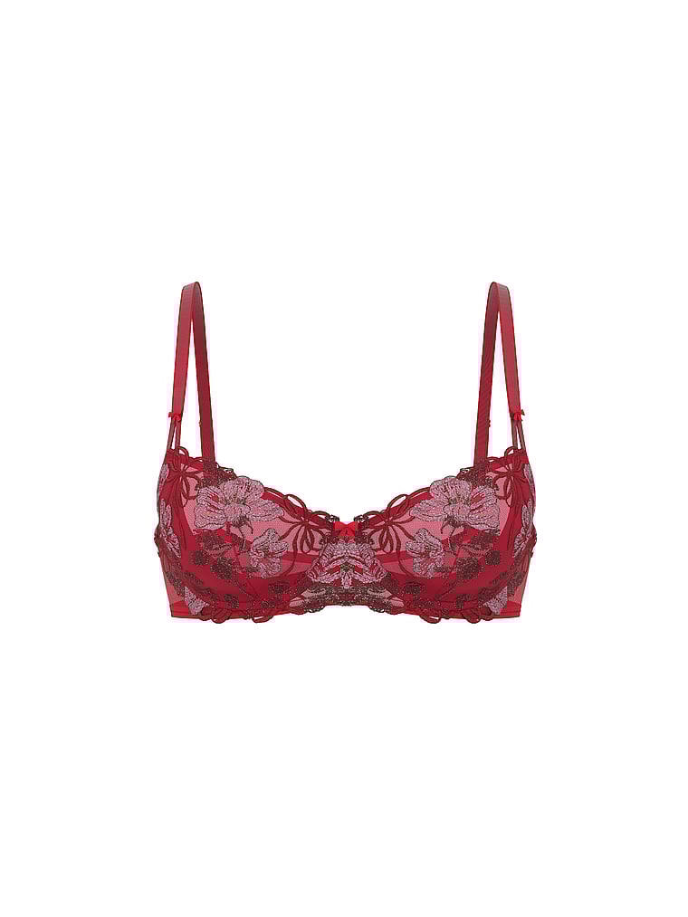 Wicked Twinkle Lace Unlined Balconette Bra