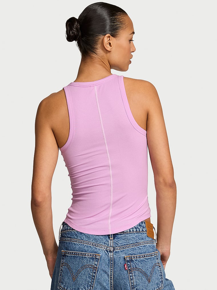 VS Iconic Rib Racerback Tank Top