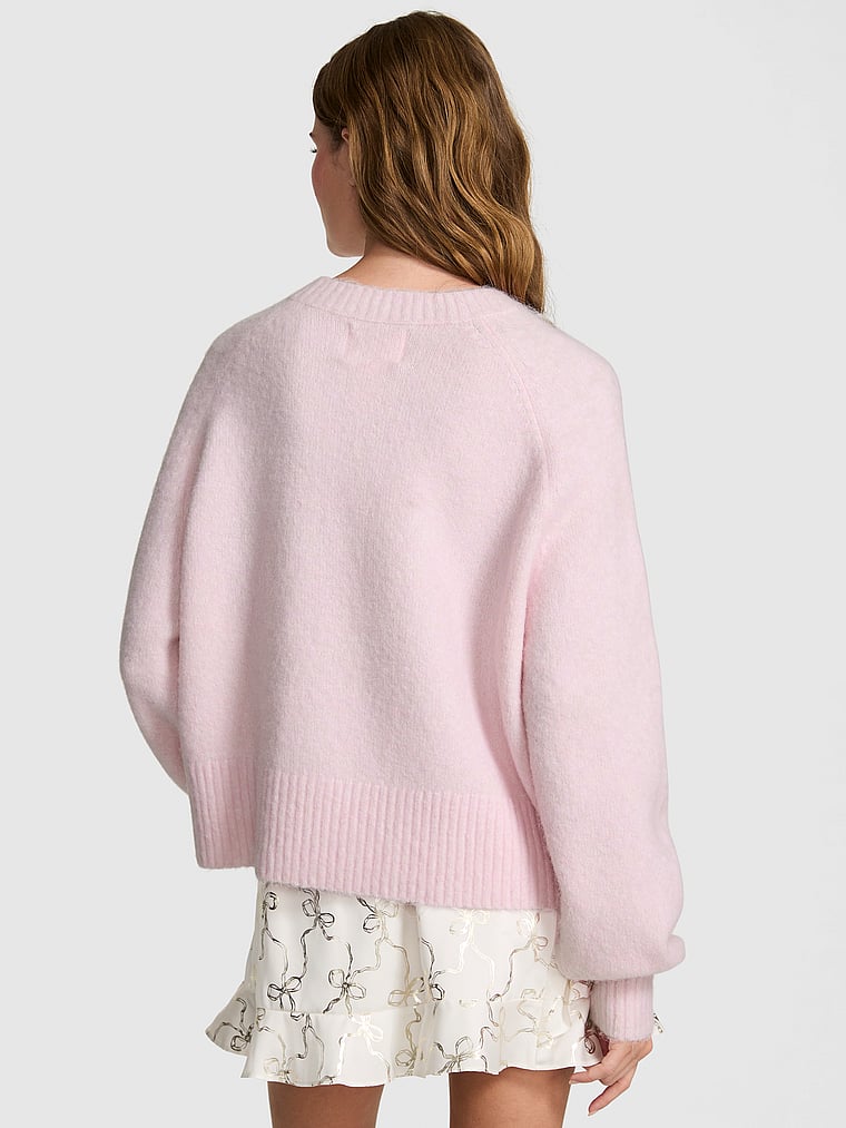 PINK x LoveShackFancy Boxy Sweater