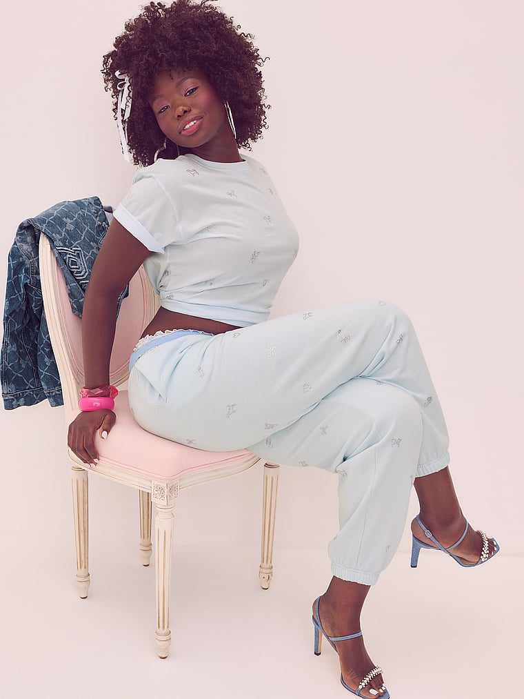 PINK x LoveShackFancy Jogger Sweatpants