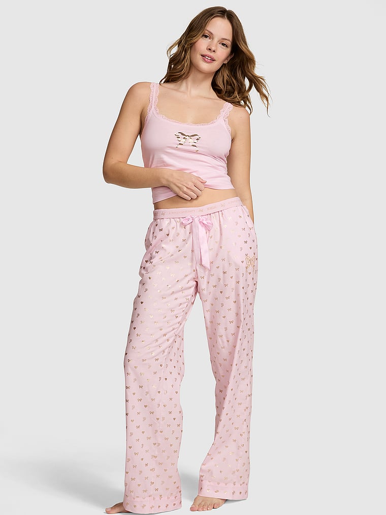 PINK x LoveShackFancy Flannel Pajama Pants