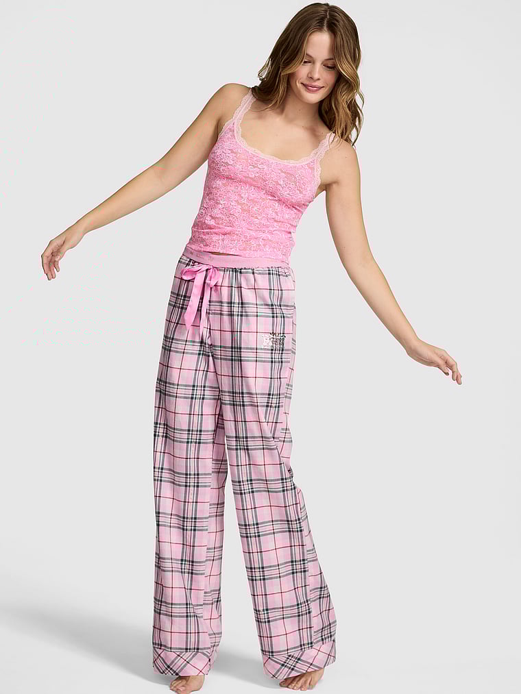 PINK x LoveShackFancy Flannel Pajama Pants