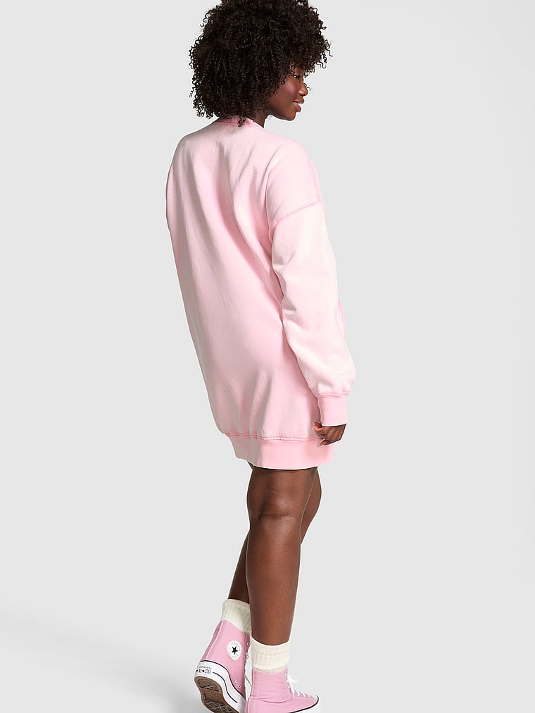 PINK x LoveShackFancy Crewneck Dress