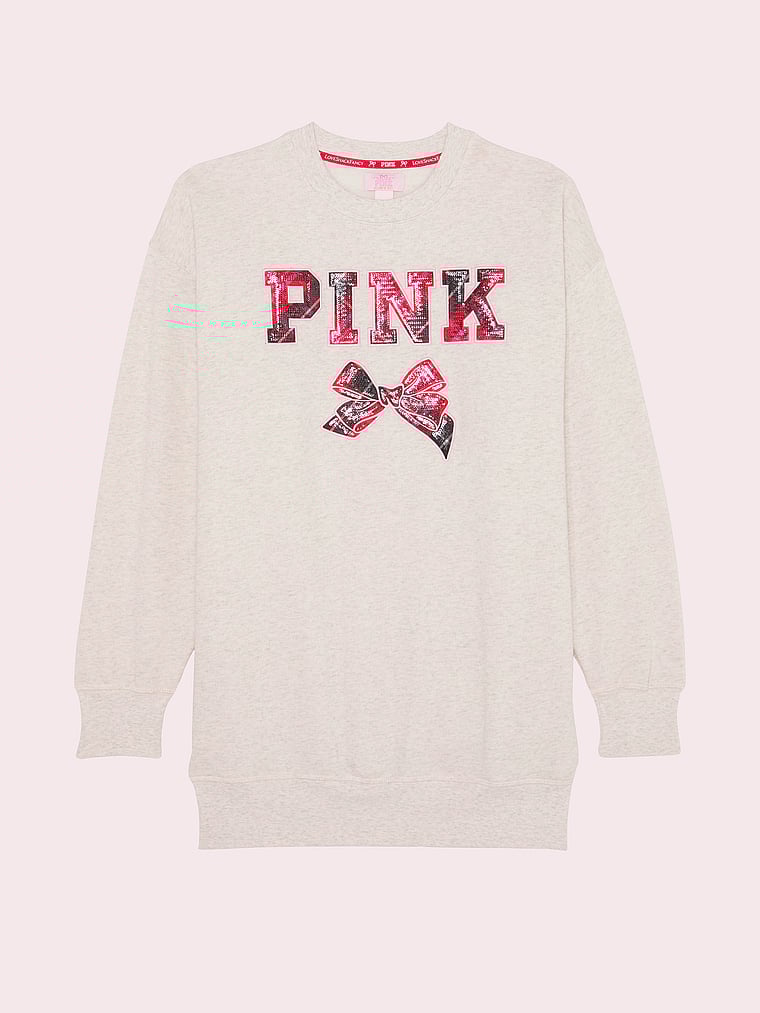 PINK x LoveShackFancy Crewneck Dress