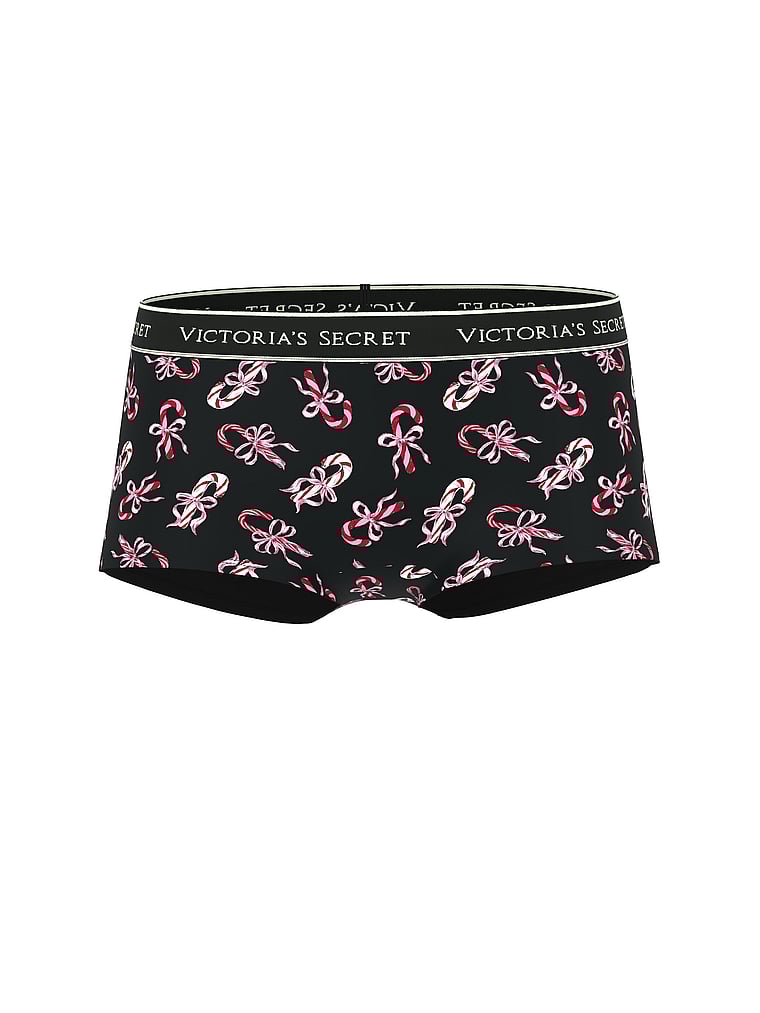 Logo Cotton Boyshort Panty