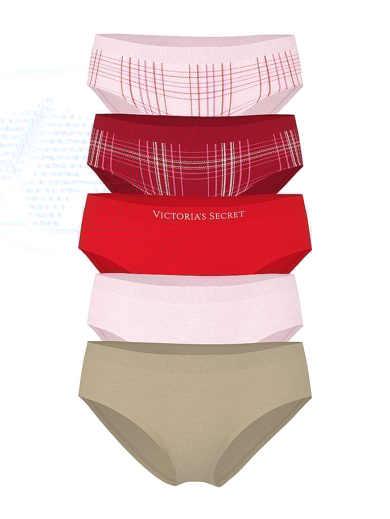 5-Pack Seamless Hiphugger Panties