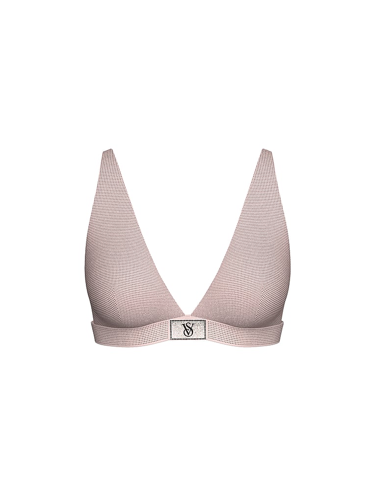 Shine Cotton Wireless Plunge Bralette