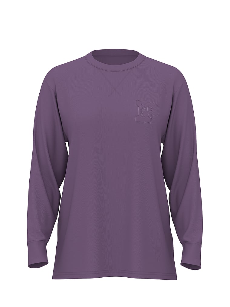 Campus Cotton Long-Sleeve Tee