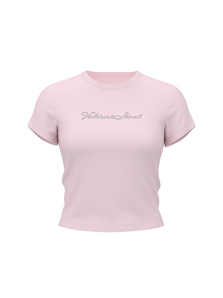 Stretch Cotton Fitted Tee