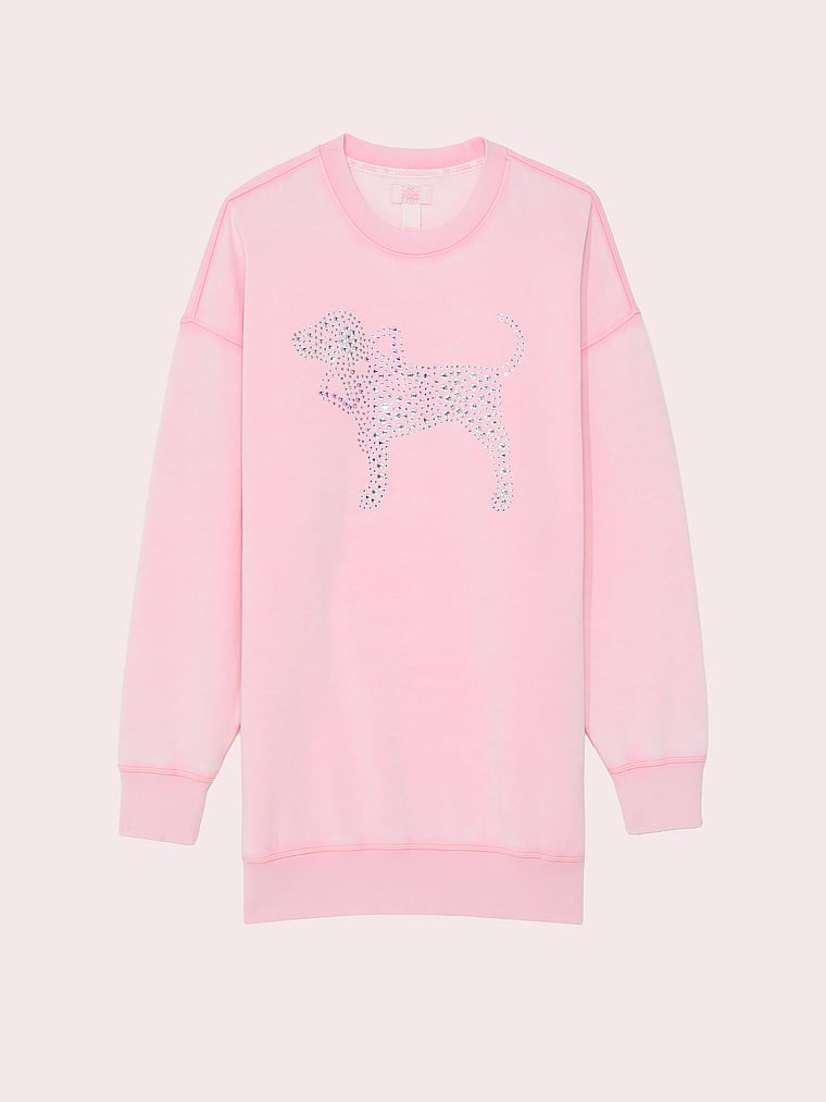 PINK x LoveShackFancy Crewneck Dress