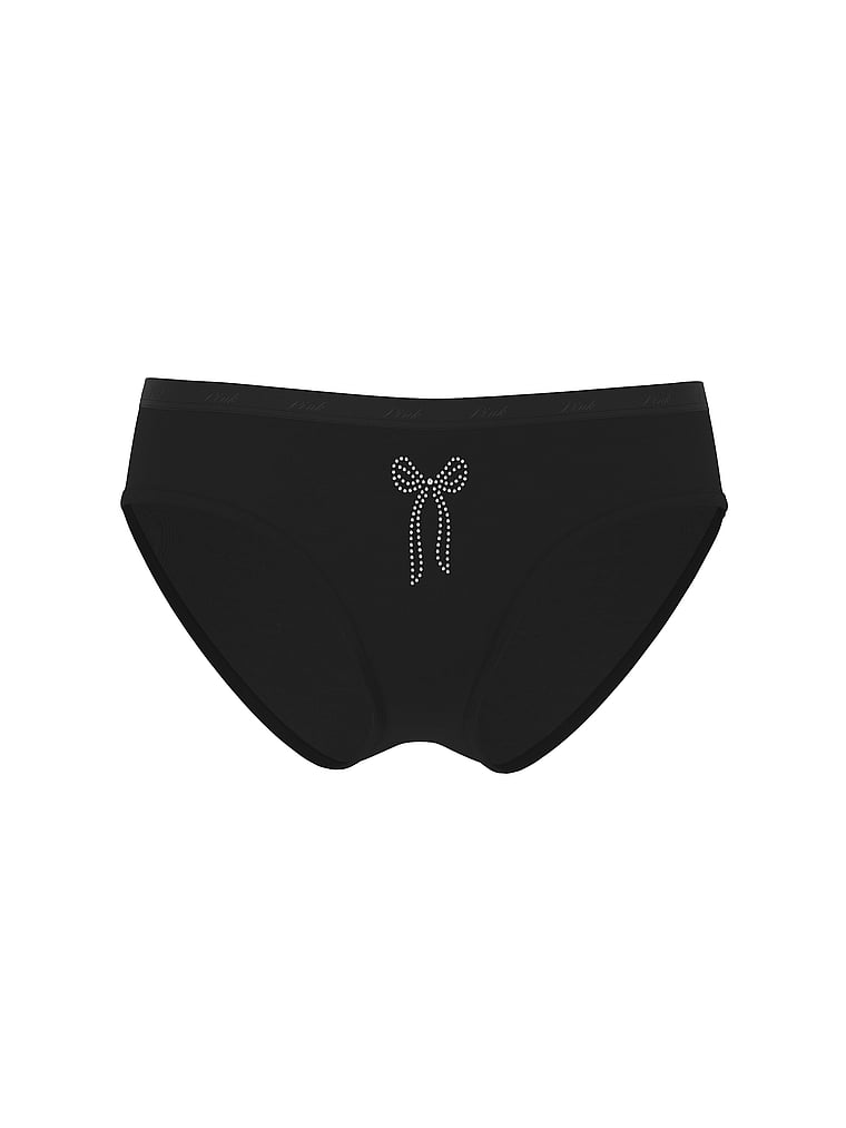 Logo Cotton Hiphugger Panty