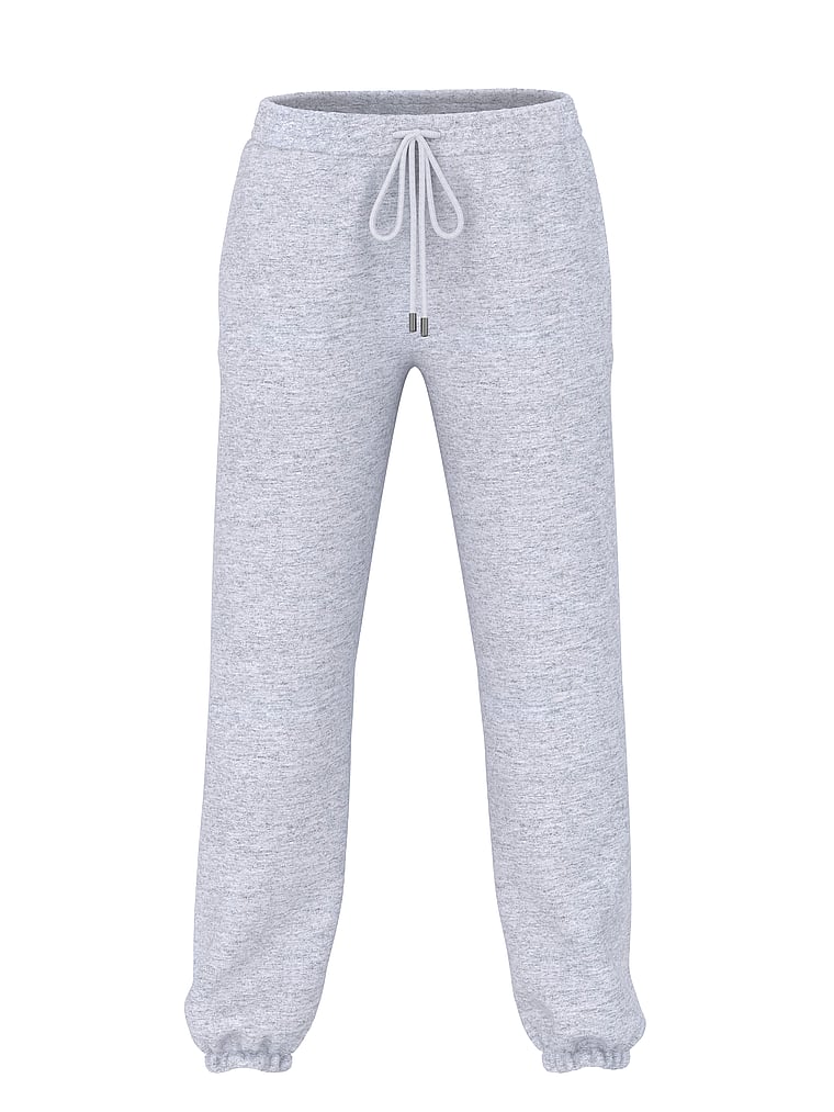 Victoria's Secret, Angel Essentials Off-Duty Fleece Jogger Sweatpant, offModelFront, 3 of 4