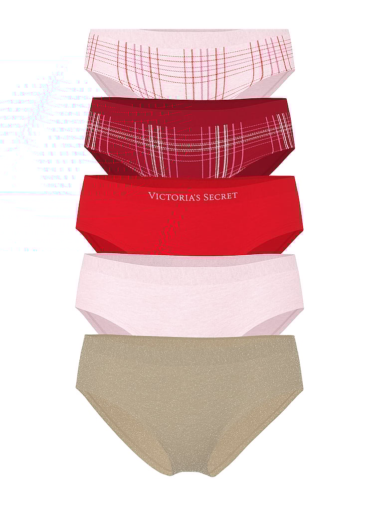 5-Pack Seamless Hiphugger Panties