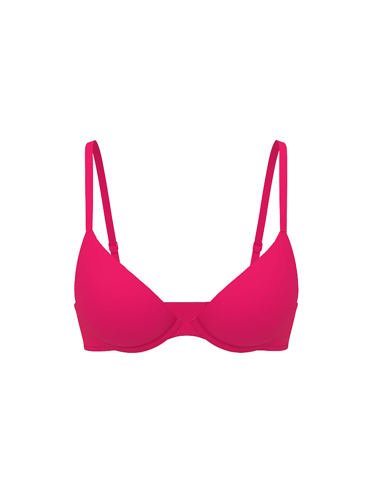 PINK Wear Everywhere Wear Everywhere™ Front-Close Push-Up Bra, Hot Stuff, offModelFront, 3 of 3