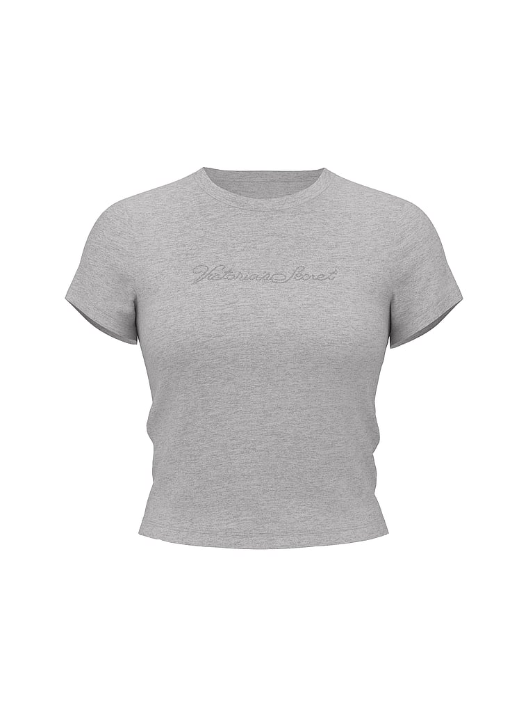 Stretch Cotton Fitted Tee