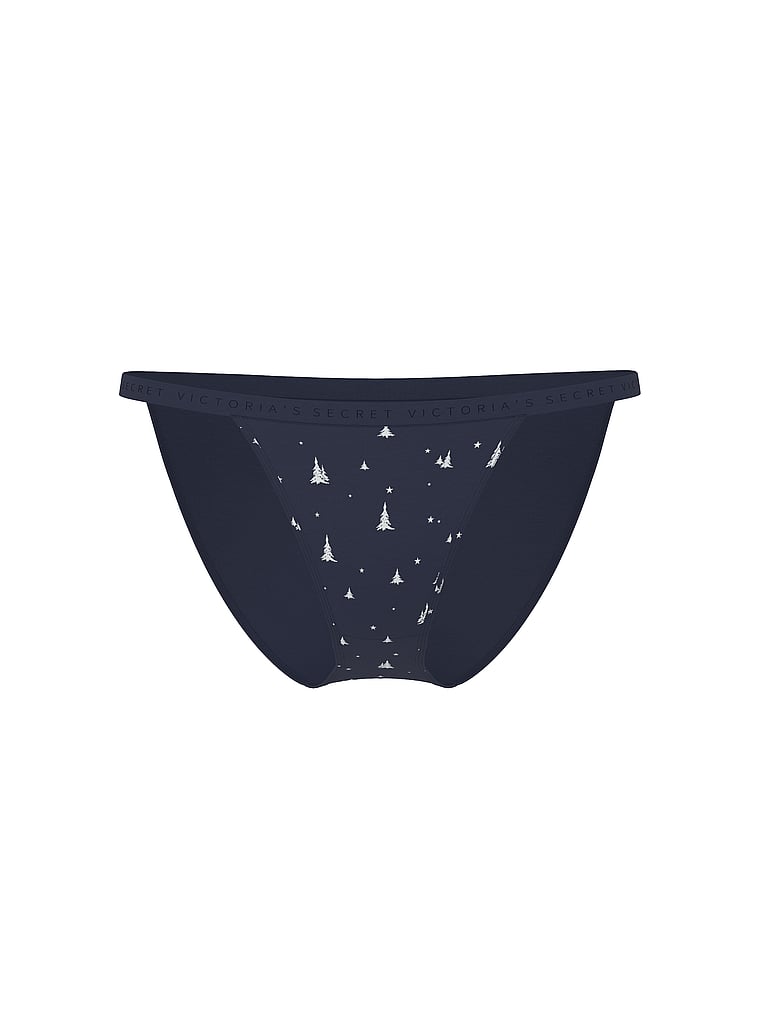 Stretch Cotton String Bikini Panty