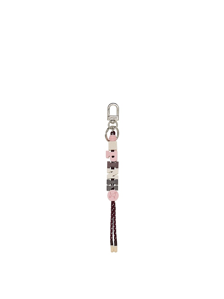 PINK Keychain Charm