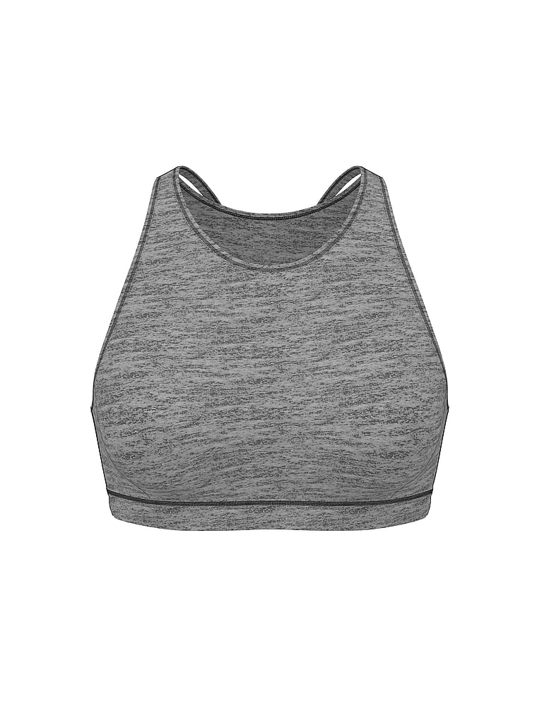 Relay Cut-Out High-Neck Sports Bra