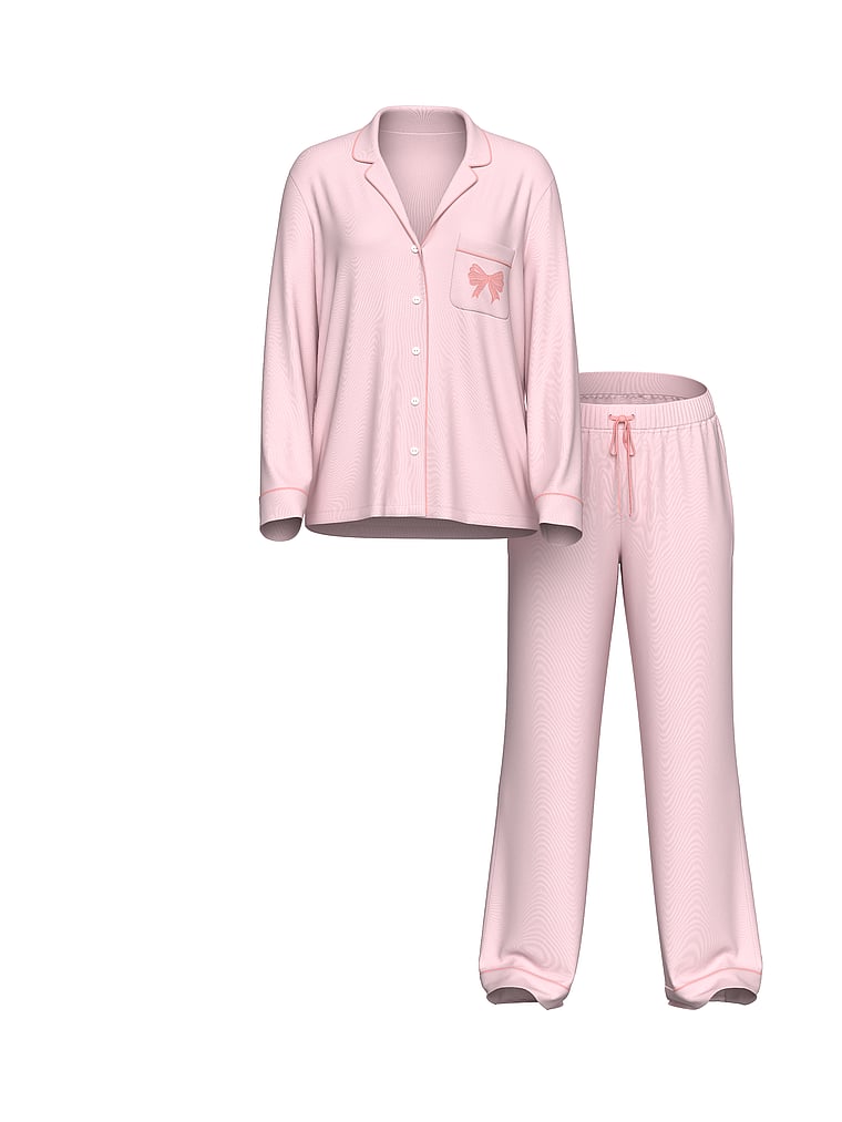 Modal Soft Long Pajama Set
