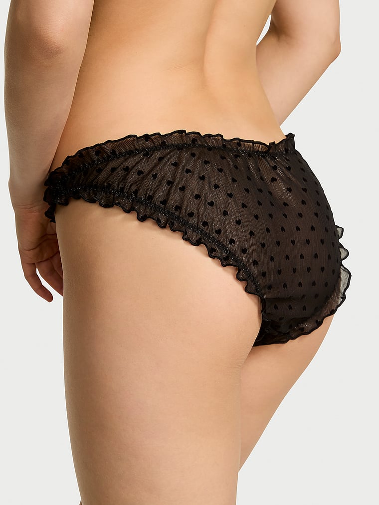 Lace-Trim Bikini Panty