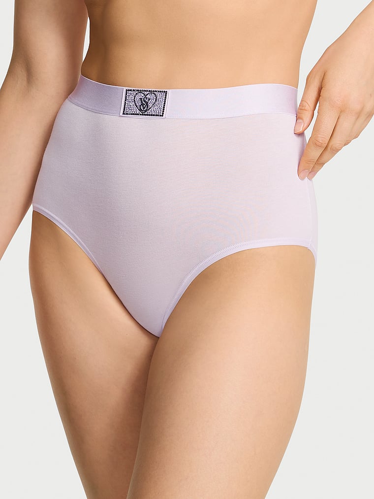 Logo Cotton Modern Brief Panty