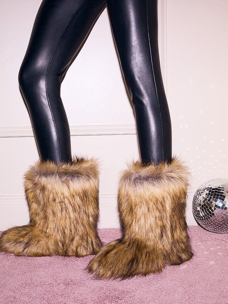 Beastie Faux-Fur Bootie