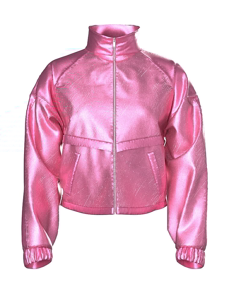 Tech Woven Cropped Jacket