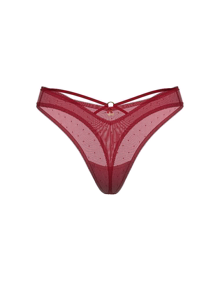 Smooth Micro High-Leg Thong Panty