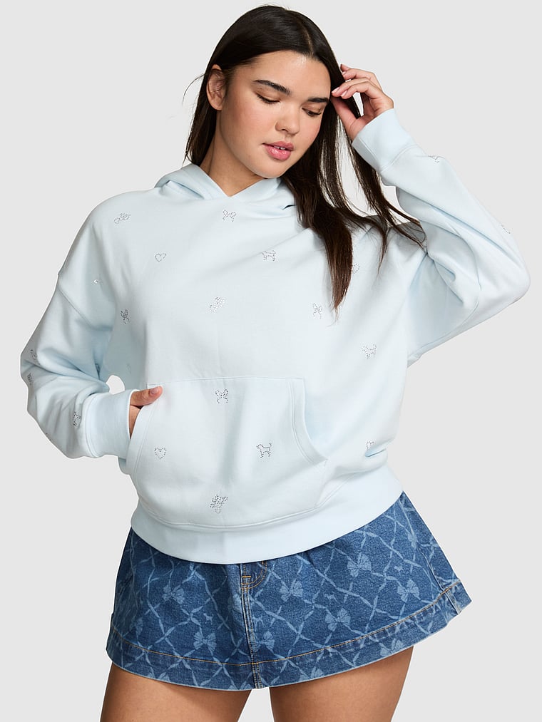 PINK x LoveShackFancy Oversized Hoodie