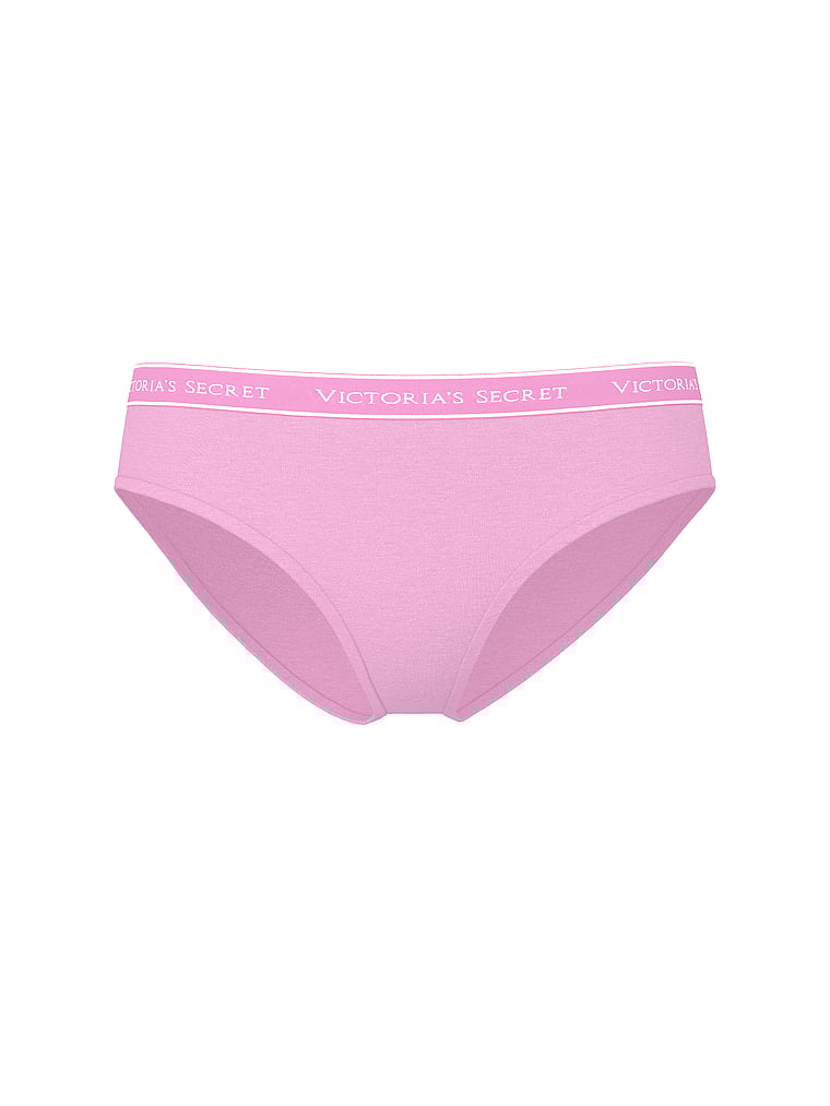 Logo Cotton Hiphugger Panty
