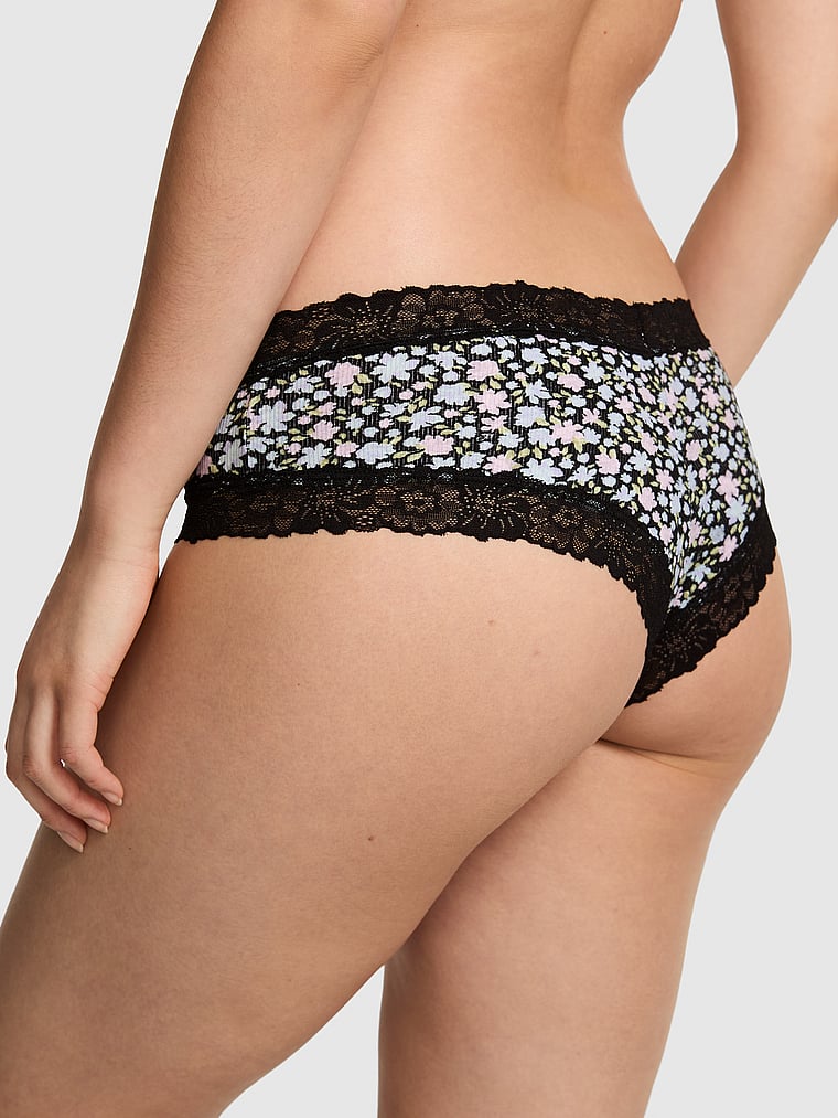 Wink Lace-Trim Cheeky Panty