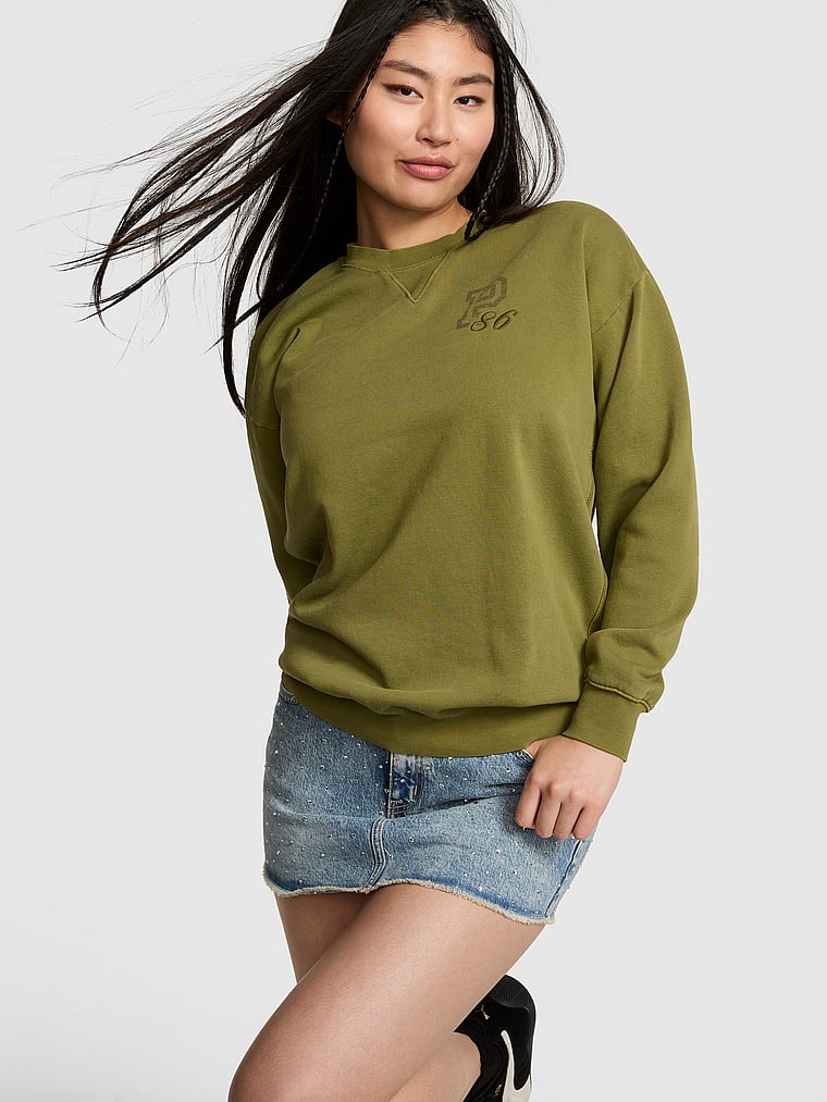 Campus Fleece™ Oversized Crew Sweatshirt