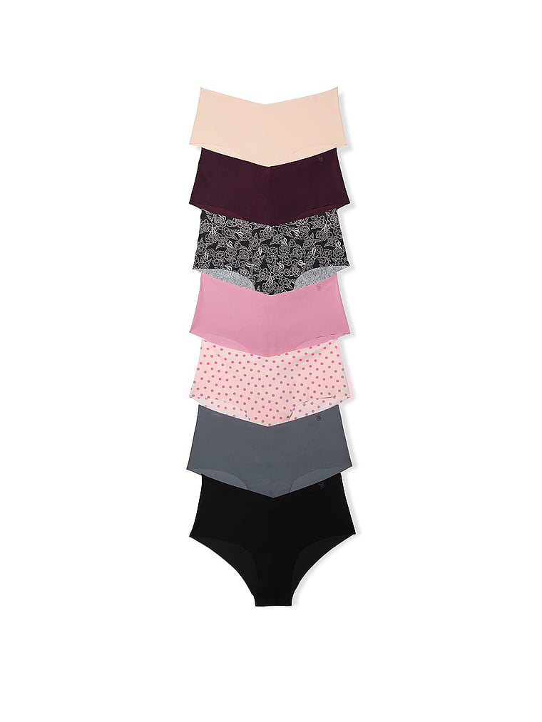 Victoria's Secret, Victoria's Secret 7-Pack No-Show Cheeky Panties, offModelFront, 1 of 1