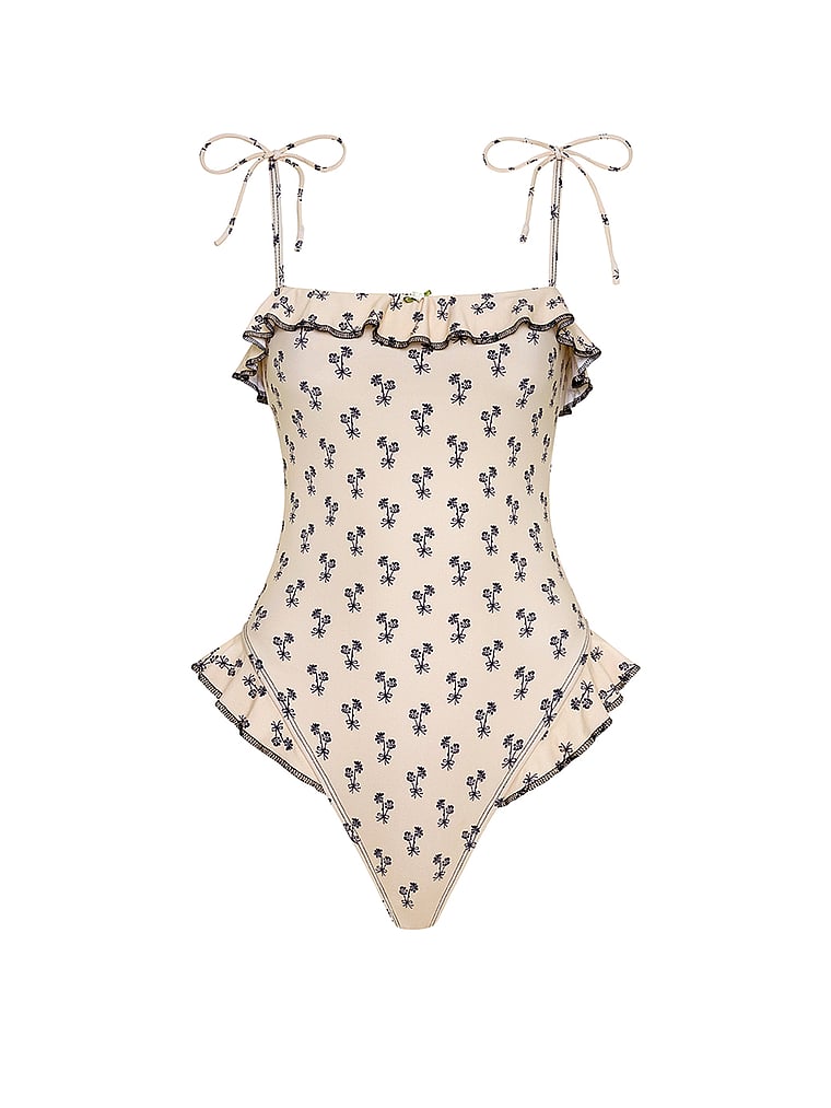 Jacelyn Ruffle One-Piece Swimsuit