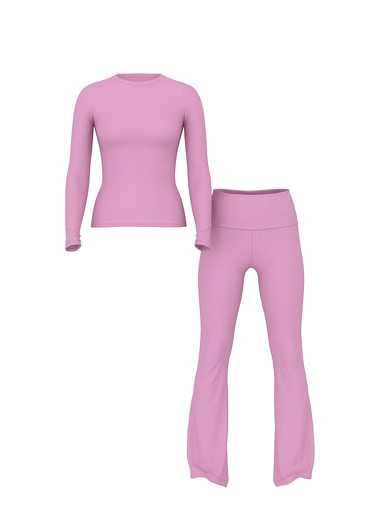 SoSoft™ Modal Ribbed Long Lounge Set