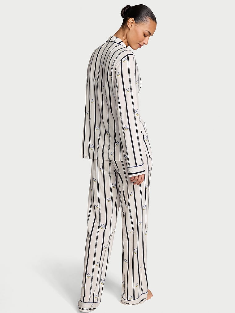 SoSoft Modal™ Ribbed Long Pajama Set