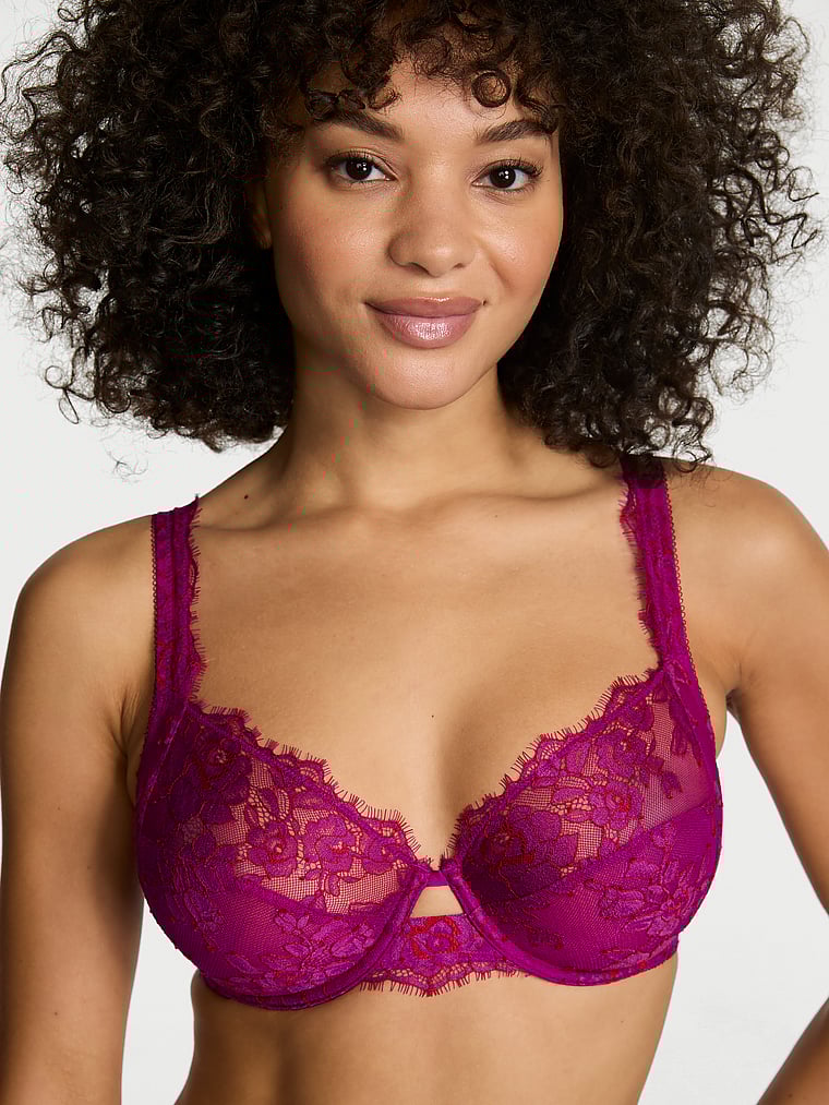 Fabulous by Victoria's Secret Showgirl Embroidery Unlined Full-Cup Bra