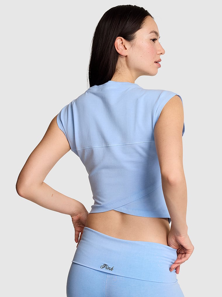 All-Day Cotton™ Cross-Back Tee