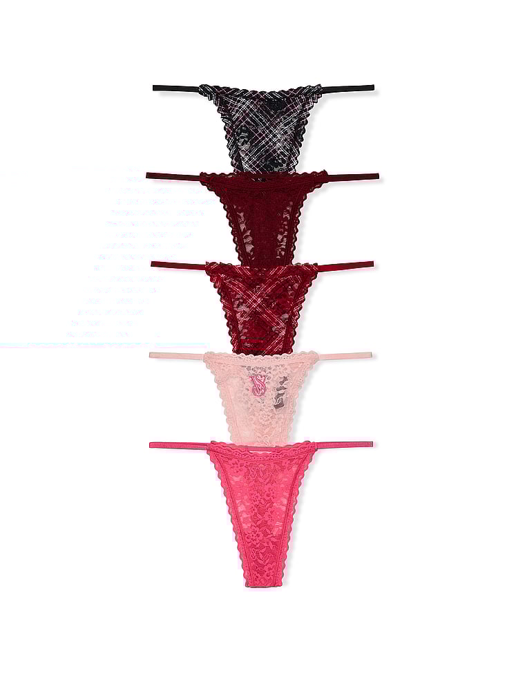 5-Pack Lacie String Thong Panties