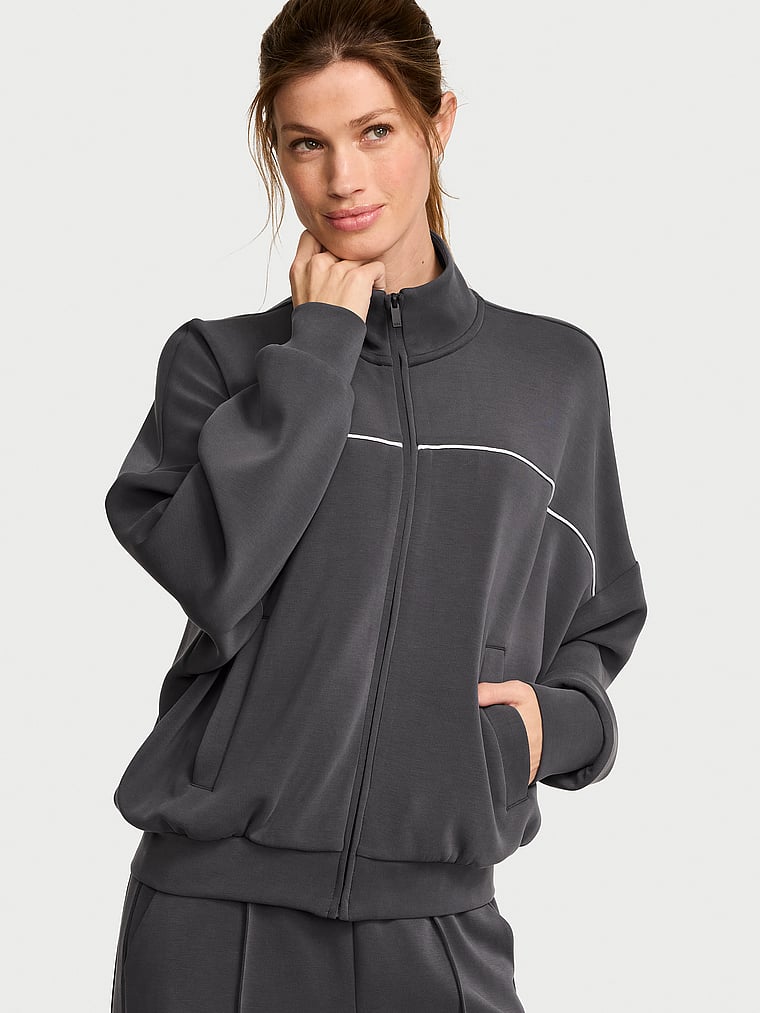 Featherweight Knit Full-Zip Track Jacket