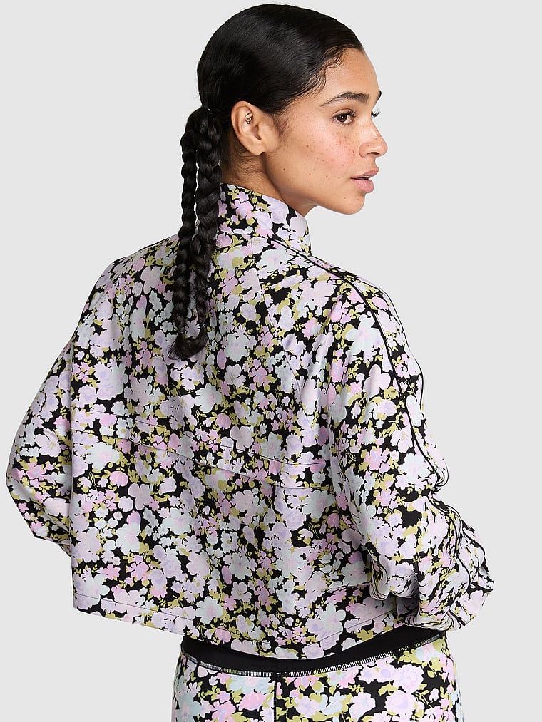 Metallic Cropped Jacket