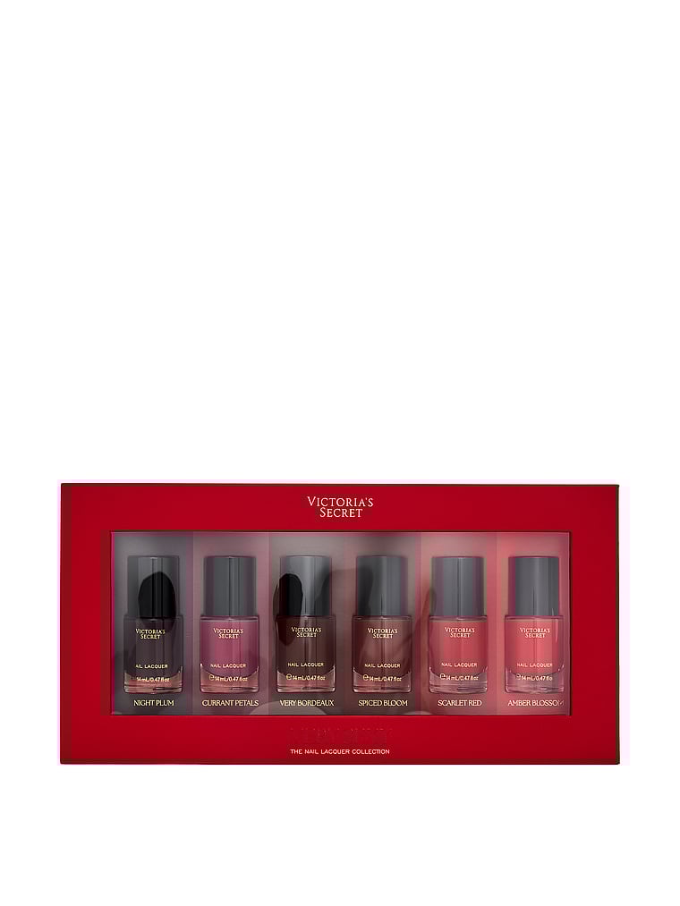 Victoria's Secret, Fine Fragrance The Nail Lacquer Collection 6-Piece Gift Set, Assorted, onModelSide, 3 of 4