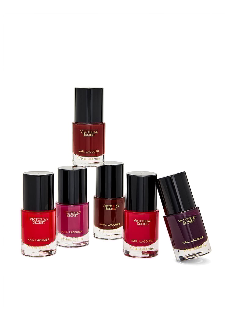 Victoria's Secret, Fine Fragrance The Nail Lacquer Collection 6-Piece Gift Set, Assorted, onModelFront, 1 of 4