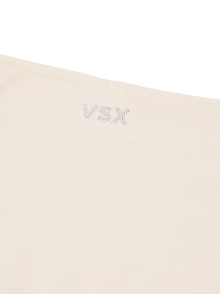 Victoria's Secret, VSX VSX WinterTech™ Flare Legging, Swan Ivory, detail, 4 of 4