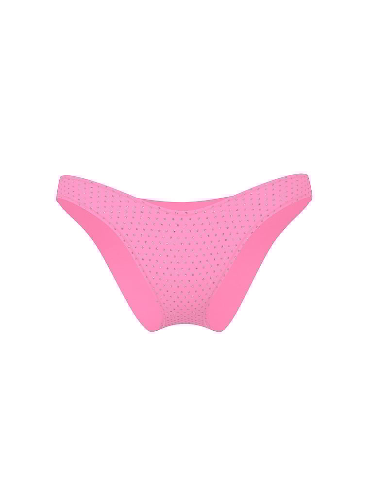 Essential Diamanté Brazilian Bikini Bottom