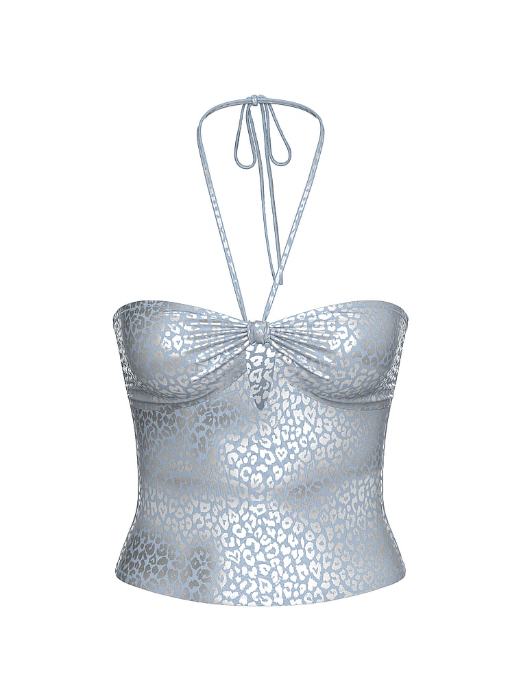 Halter Knot Tankini Top