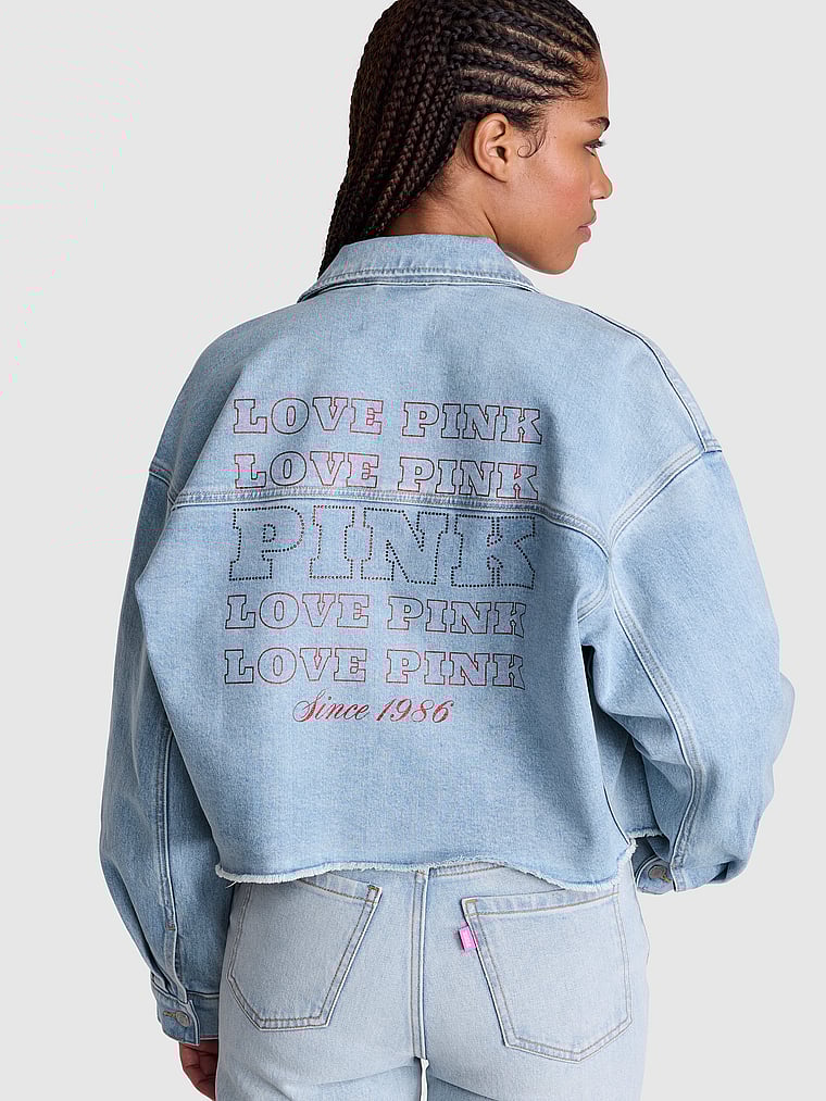 Denim by PINK Cutoﬀ Shacket