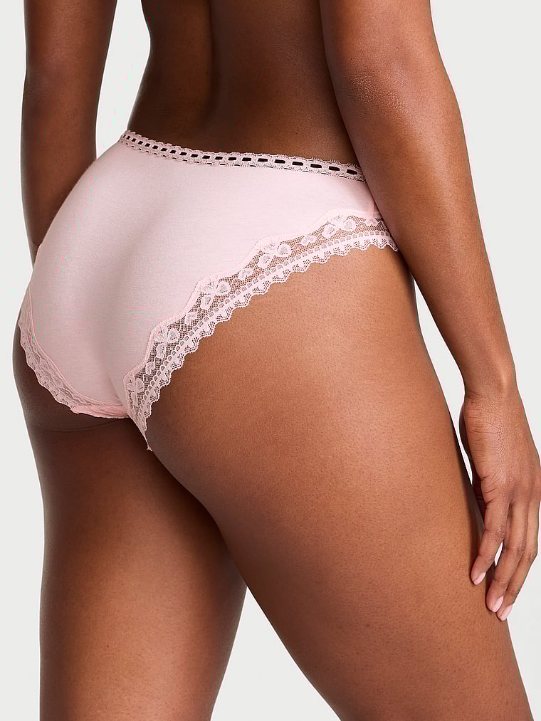Lace-Waist Bikini Panty
