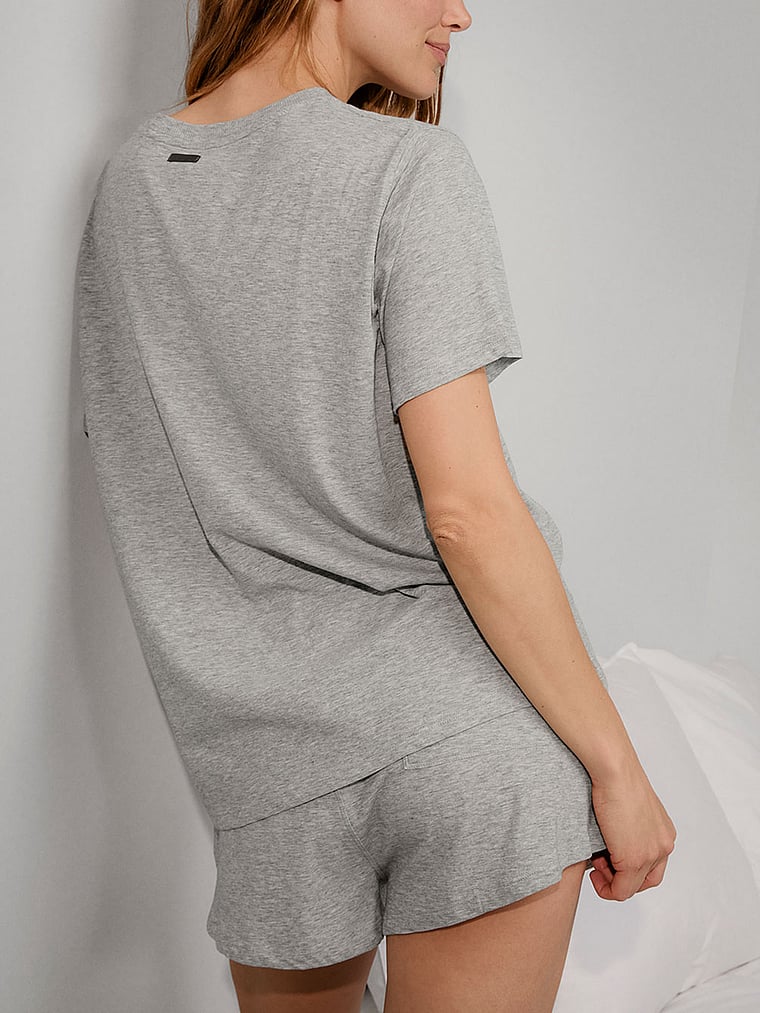 Organic Pima Tee Short Set