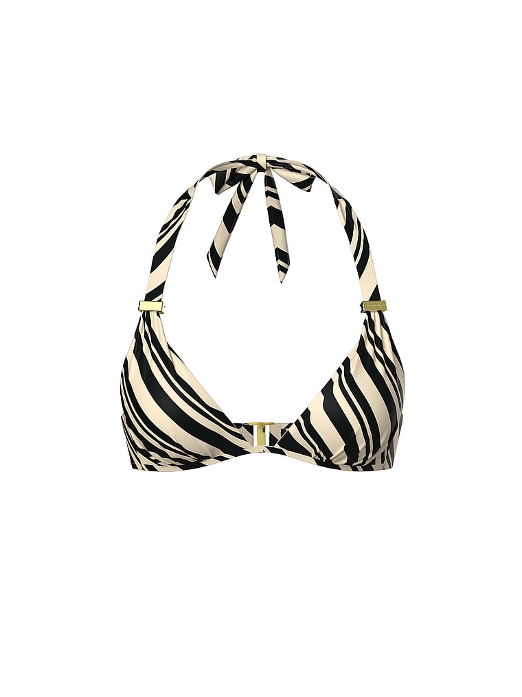 Essential Harlow Halter Push-Up Bikini Top